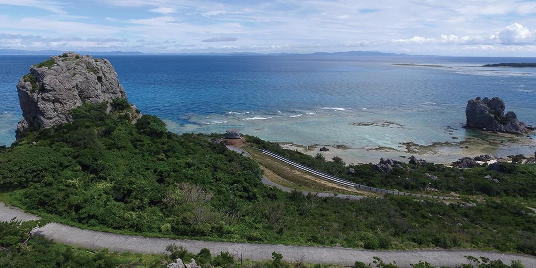 伊是名村指定史跡 貝塚、遺跡 写真