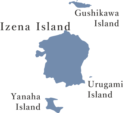 Access to Izena Island MAP